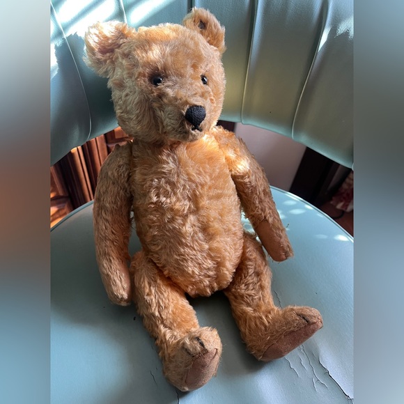 Antique Steiff Teddy Bear Blonde Mohair - Rare Excellent Condition - Picture 15 of 15